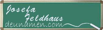Josefa Feldhaus Visitenkarte